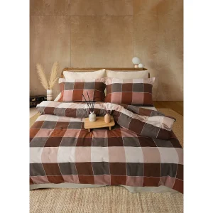2 persoons beddengoed 240×220 cm+2 kussenslopen 65×65 cm in katoenen flanel 2 persoons beddengoed 240×220 cm+2 kussenslopen 65×65 cm in katoenen flanel