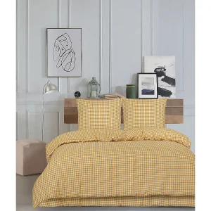 2 persoons beddengoed 240×220 cm+2 kussenslopen 65×65 cm in katoen 2 persoons beddengoed 240×220 cm+2 kussenslopen 65×65 cm in katoen