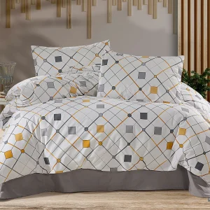 2 persoons beddengoed 240×220 cm+2 kussenslopen 65×65 cm in katoen 2 persoons beddengoed 240×220 cm+2 kussenslopen 65×65 cm in katoen