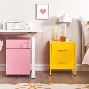 Kantoorkast CAMI Metaal Roze