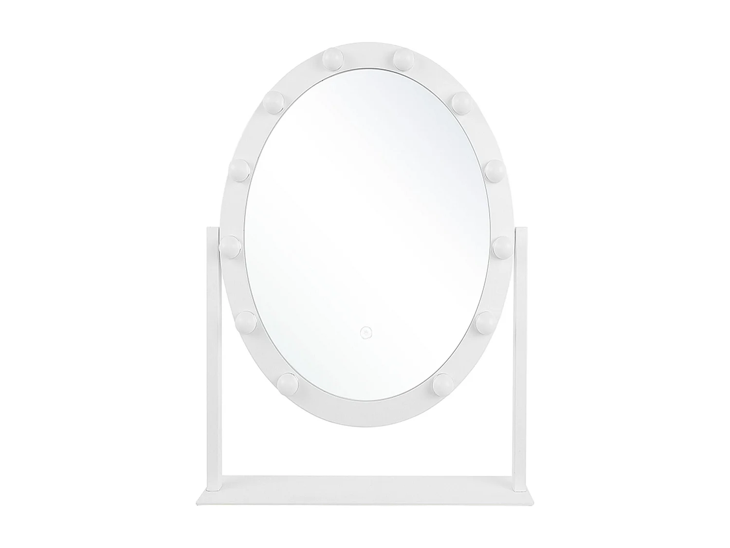 Badkamerspiegel met LED wit 50 x 60 cm ROSTRENEN