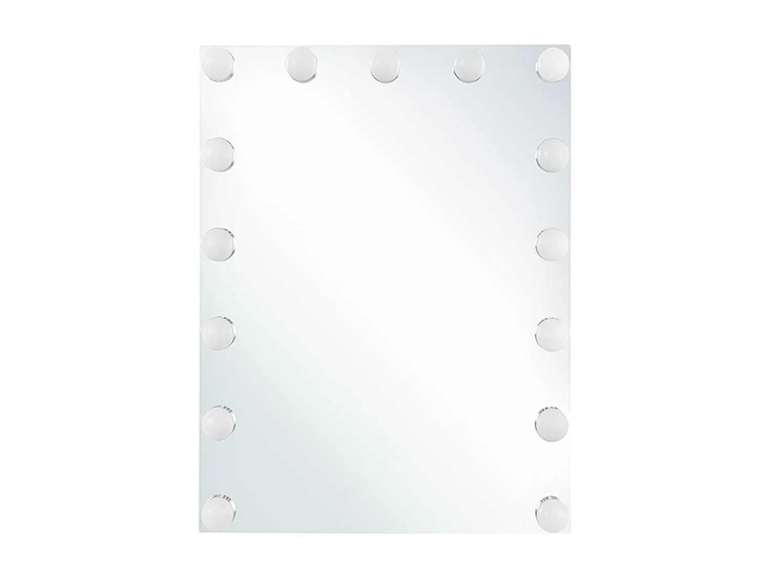 Badkamerspiegel met LED 40 x 50 cm LUCENAY