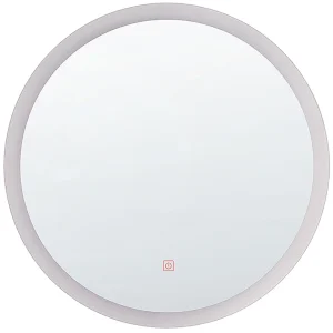 Badkamerspiegel met LED zilver ⌀ 58 cm YSER Badkamerspiegel met LED zilver ⌀ 58 cm YSER