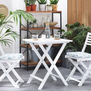 Bistroset met kussen Hout Blauw FIJI Bistroset met kussen Hout Blauw FIJI