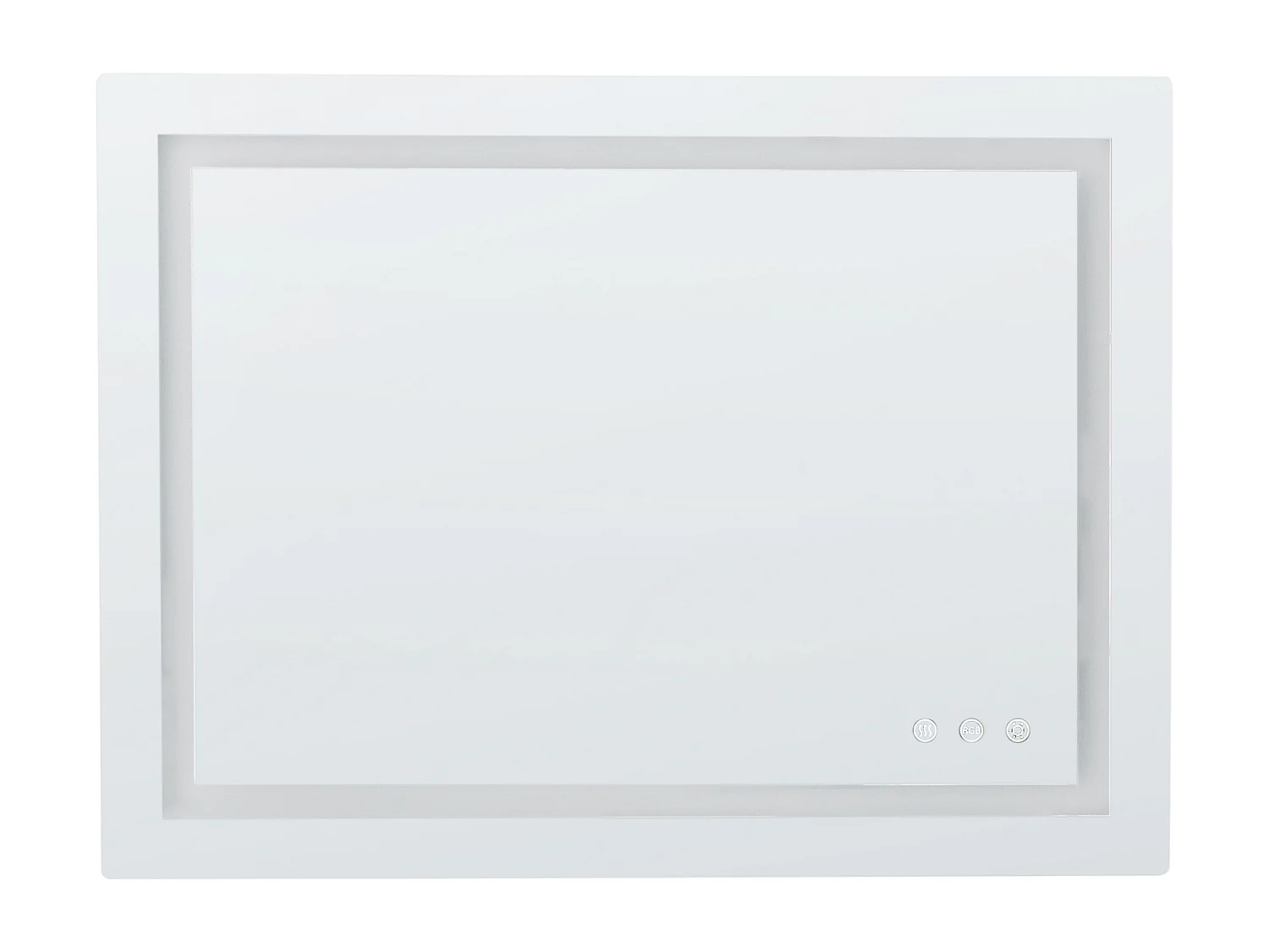 Badkamerspiegel met LED 80 x 60 cm PRENOIS