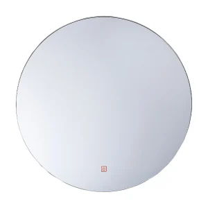 Badkamerspiegel met LED zilver ⌀ 60 cm CALLAC Badkamerspiegel met LED zilver ⌀ 60 cm CALLAC