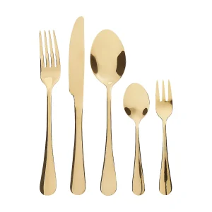 30-delige bestekset FUSILLI Goud 30-delige bestekset FUSILLI Goud