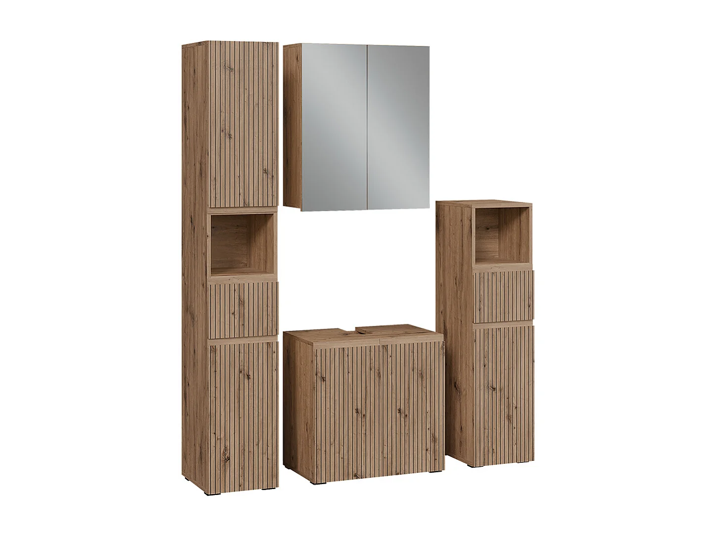 Badmöbel-Set artisan 60x35x58 takumi