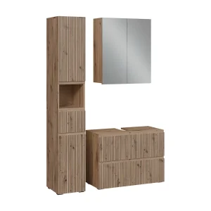 Badmöbel-Set artisan 80x35x58 takumi Badmöbel-Set artisan 80x35x58 takumi