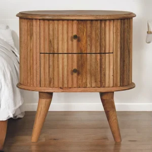 Artisan Furniture Soba nachtkastje in Scandinavische stijl van massief hout Artisan Furniture Soba nachtkastje in Scandinavische stijl van massief hout