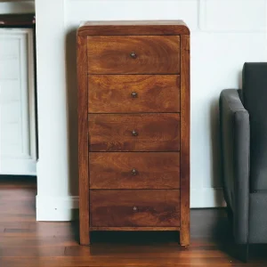Artisan Furniture Aspen hoge ladekast van massief hout