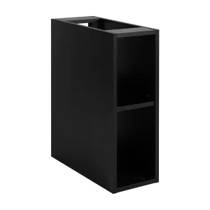 Badkamerplank, Matzwart, 20 x 57 x 46 cm Badkamerplank, Matzwart, 20 x 57 x 46 cm