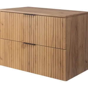 Badkamermeubel, Eik Craft, 80 x 57 x 46 cm Badkamermeubel, Eik Craft, 80 x 57 x 46 cm