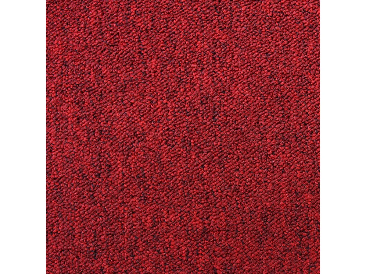 20 x Tapijttegels – 50x50cm 5m2 – Scharlakenrood