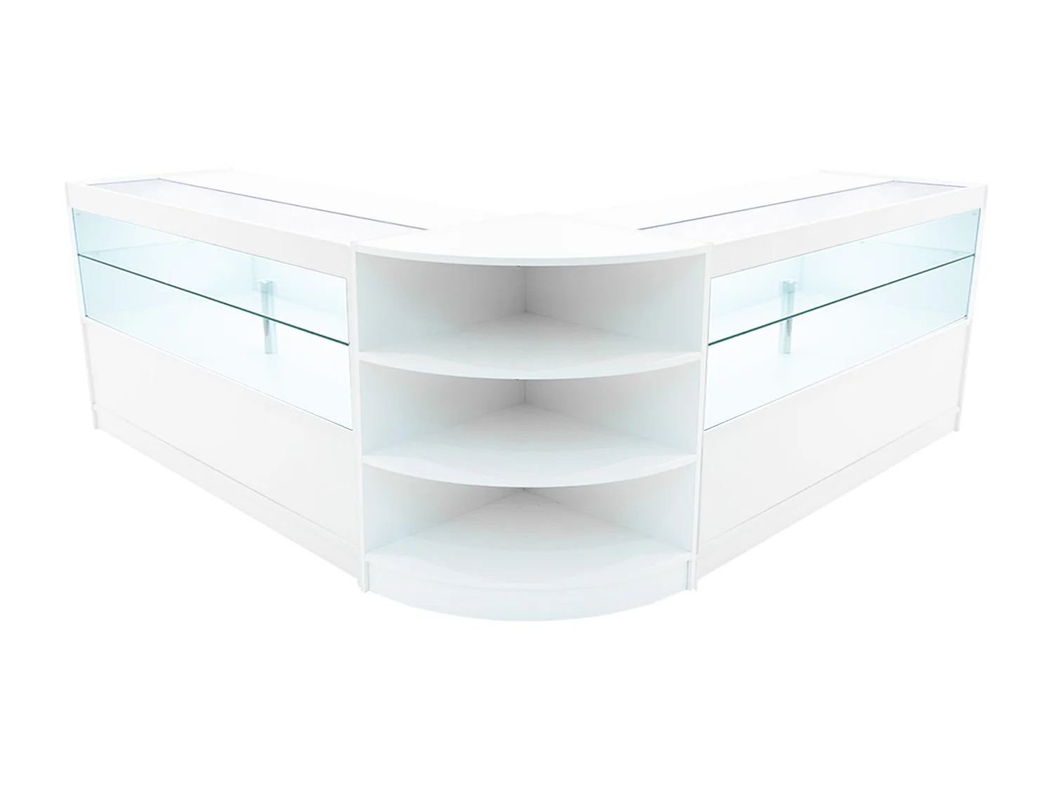 Andromeda LED Winkel Toonbank Set LM60 & 2 x C1500 - Wit