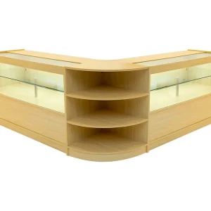 Andromeda LED Winkel Toonbank Set LM60 & 2 x C1500 – Esdoorn Andromeda LED Winkel Toonbank Set LM60 & 2 x C1500 – Esdoorn