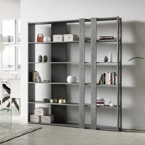 Open boekenkast Kato C Cement Open boekenkast Kato C Cement