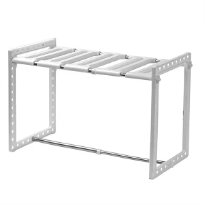 1 niveau plank onder gootsteen uitschuifbaar L38/65 cm