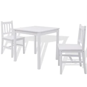 3-delige Eethoek wit 3-delige Eethoek wit