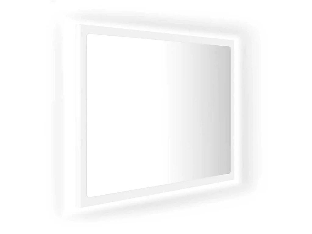 Badkamerspiegel LED 60x8,5x37 cm acryl wit