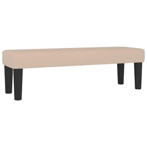 Bankje 100x30x30 cm kunstleer cappuccinokleurig Bankje 100x30x30 cm kunstleer cappuccinokleurig