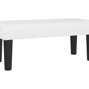 Bankje 70x30x30 cm kunstleer wit Bankje 70x30x30 cm kunstleer wit