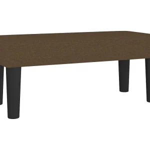 Bankje 70x30x30 cm stof bruin Bankje 70x30x30 cm stof bruin
