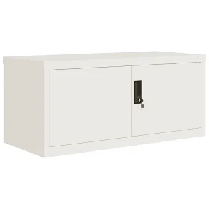 Archiefkast 90x40x40 cm staal wit Archiefkast 90x40x40 cm staal wit