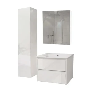 Badkamerset MCW-B19b,  wit