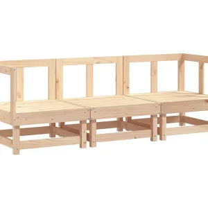 3-delige Loungeset massief grenenhout 3-delige Loungeset massief grenenhout