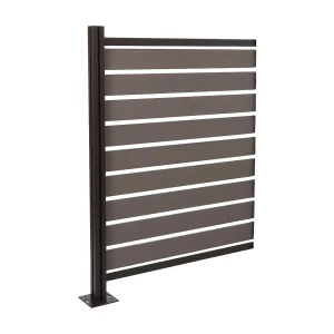 Aluminium afvalemmerhek MCW-K57, grijs Aluminium afvalemmerhek MCW-K57, grijs