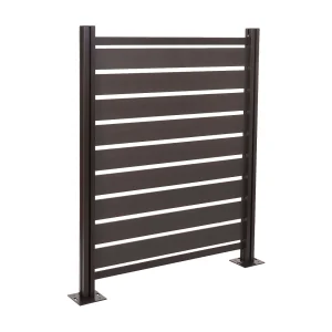 Aluminium afvalemmerhek MCW-K57,  antraciet