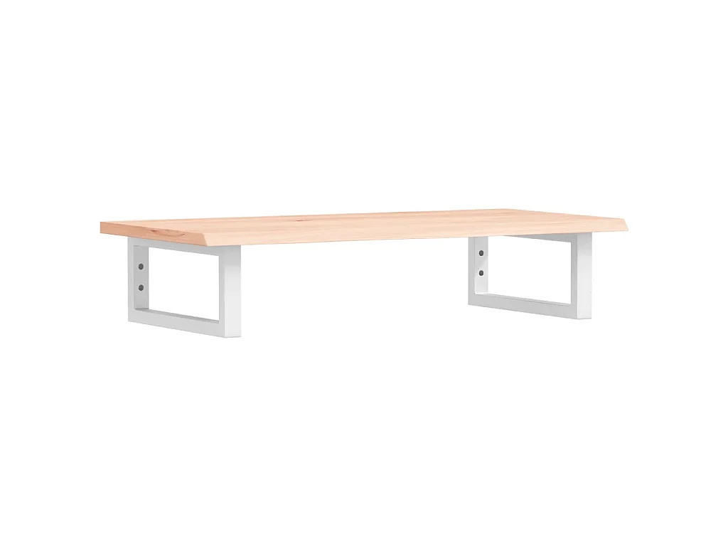 Badkamer wandschap staal en massief eikenhout