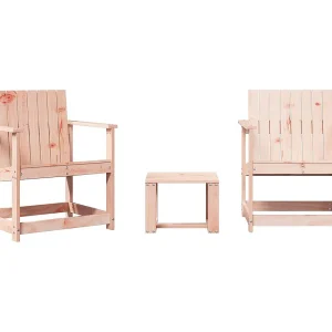 3-delige Loungeset massief douglashout 3-delige Loungeset massief douglashout