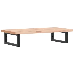 Badkamer wandschap staal en massief beukenhout Badkamer wandschap staal en massief beukenhout