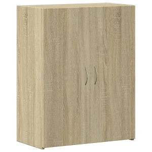 Archiefkast 60x32x77,5 cm bewerkt hout sonoma eikenkleurig Archiefkast 60x32x77,5 cm bewerkt hout sonoma eikenkleurig