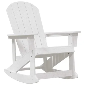 Adirondack Schommelstoel Wit 92 x 73,5 x 92 cm HDPE Adirondack Schommelstoel Wit 92 x 73,5 x 92 cm HDPE