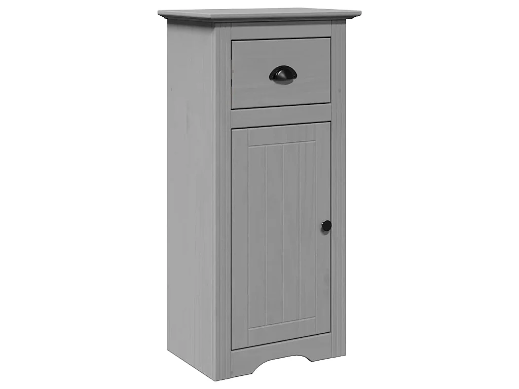 Badkamerkast BODO 44x30x90 cm grijs