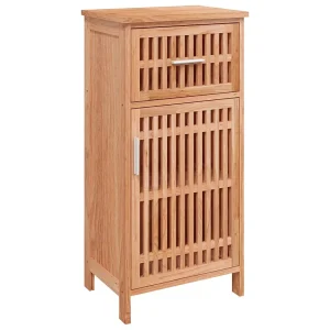 Badkamerkast 42x29x82 cm massief walnotenhout Badkamerkast 42x29x82 cm massief walnotenhout