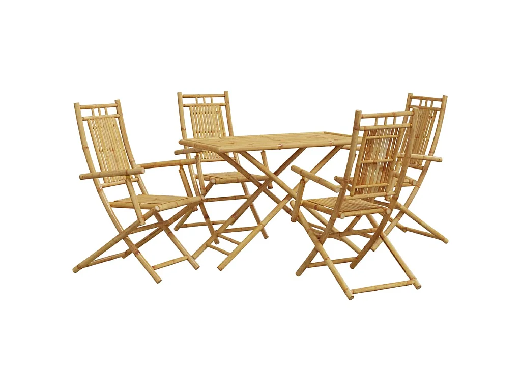 5-delige Tuinset bamboe