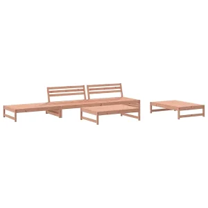 5-delige Loungeset massief douglashout 5-delige Loungeset massief douglashout
