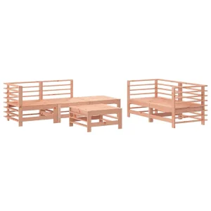 6-delige Loungeset massief douglashout 6-delige Loungeset massief douglashout
