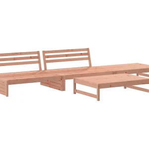 4-delige Loungeset massief douglashout 4-delige Loungeset massief douglashout