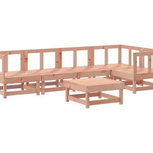 6-delige Loungeset massief douglashout 6-delige Loungeset massief douglashout