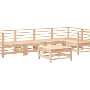 6-delige Loungeset massief grenenhout 6-delige Loungeset massief grenenhout