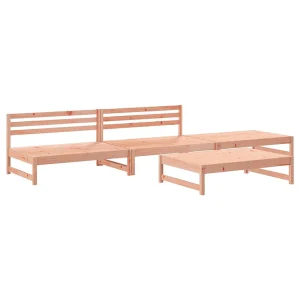 4-delige Loungeset massief douglashout 4-delige Loungeset massief douglashout