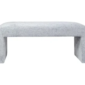 Bank 119,5x48x45,5 cm Lichtblauw Leith let70b Bank 119,5x48x45,5 cm Lichtblauw Leith let70b