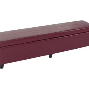 Bank met opbergruimte Arezzo XXL,  rood