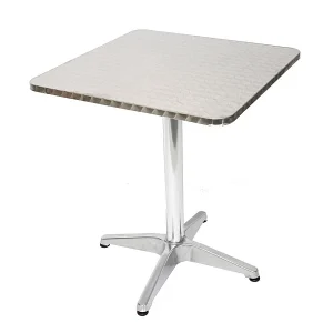 Aluminium bistrotafel H28 (set van 10)