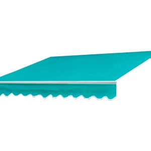 Aluminium luifel MCW-E49, Polyester turquoise Aluminium luifel MCW-E49, Polyester turquoise